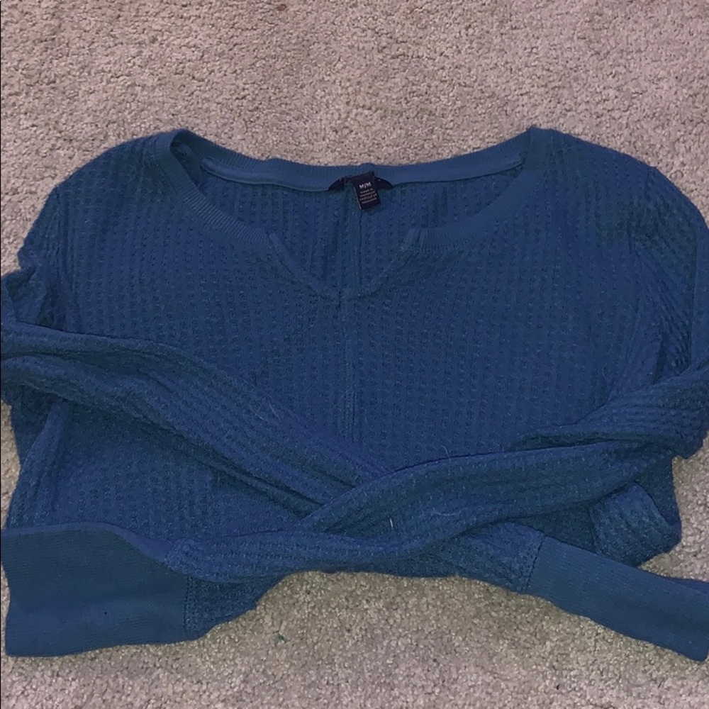 Blue cute top